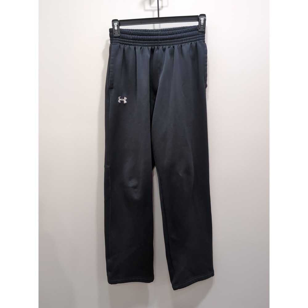 Under Armour Storm Fleece Pants Mens Medium Black Sweatpants Straight‎ 1259081
